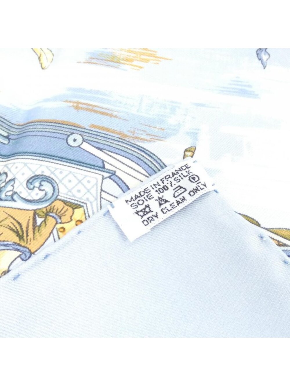 Hermes Traineaux Et Glissades Carre Scarf - Picture 5 of 5